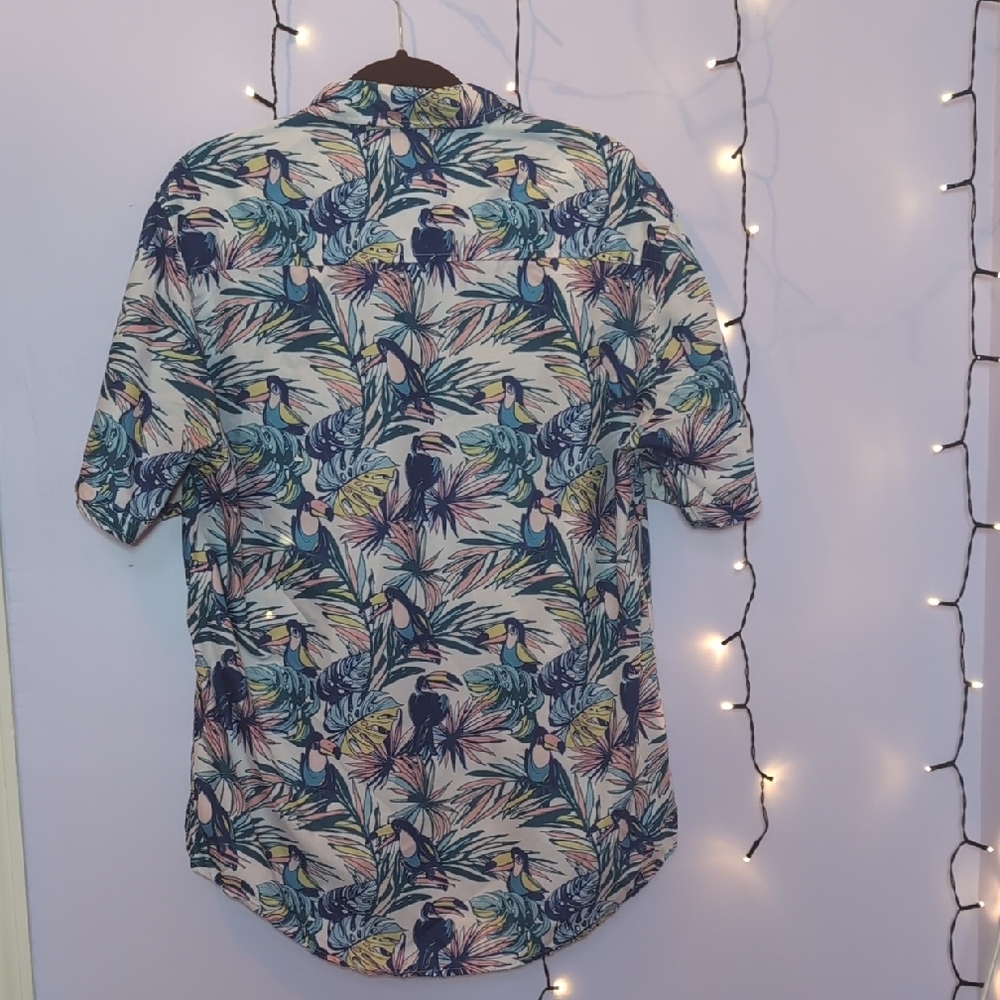 RSVLTS Tropical Toucan Print Shirt - Multicolor - Picture 3 of 7